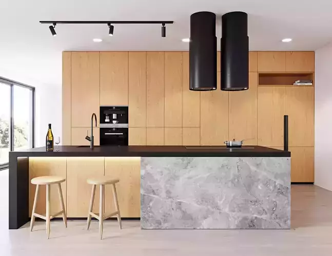 Kitchen 3 3D model
