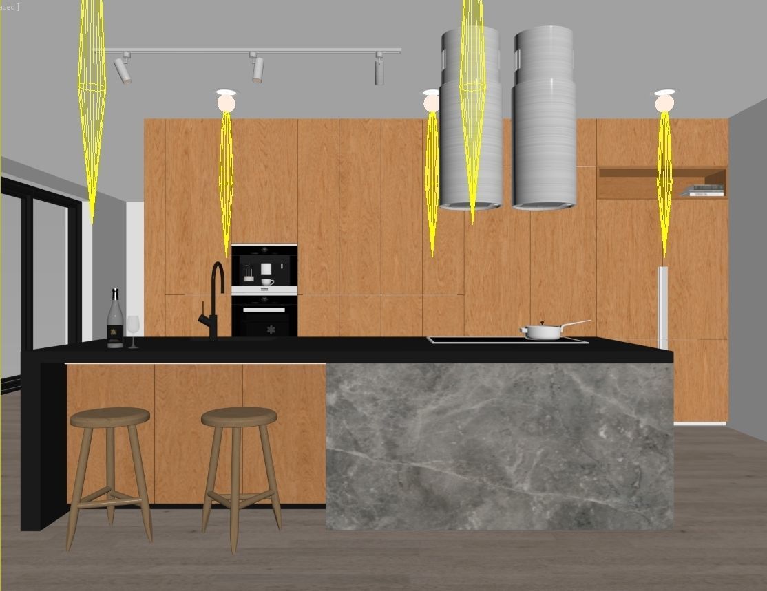 Kitchen 3 3D model_12