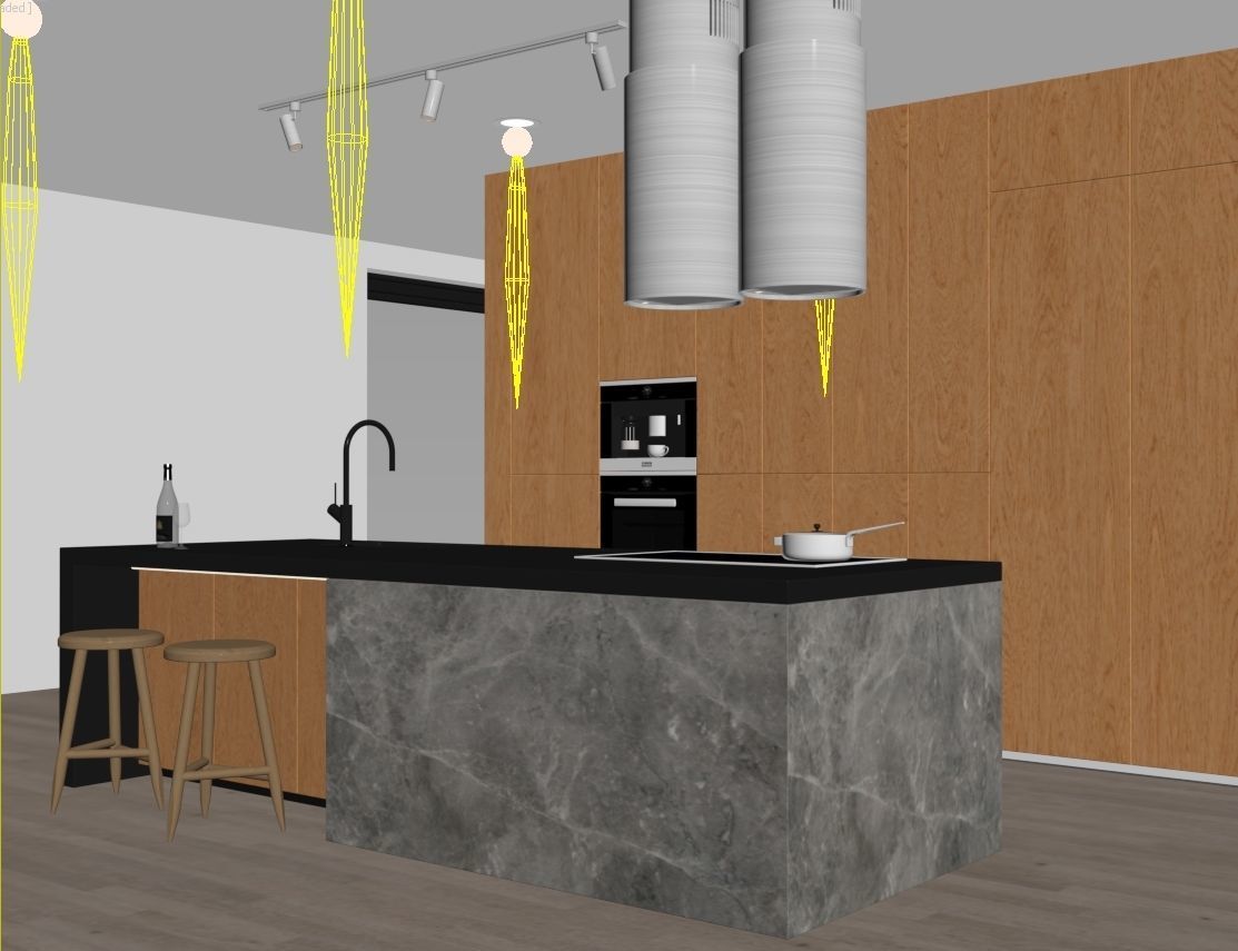 Kitchen 3 3D model_13
