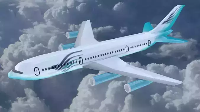 Passanger Airbus VY-0105 3D model