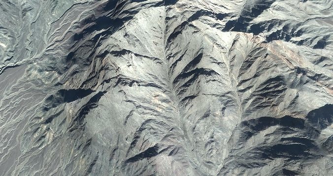 Mountain Range Central Afghanistan Free 3D model