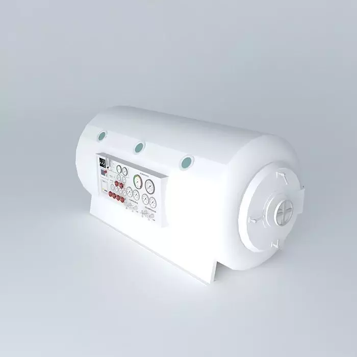 Hyperbaric Decompression/Recompression Chamber Free 3D model