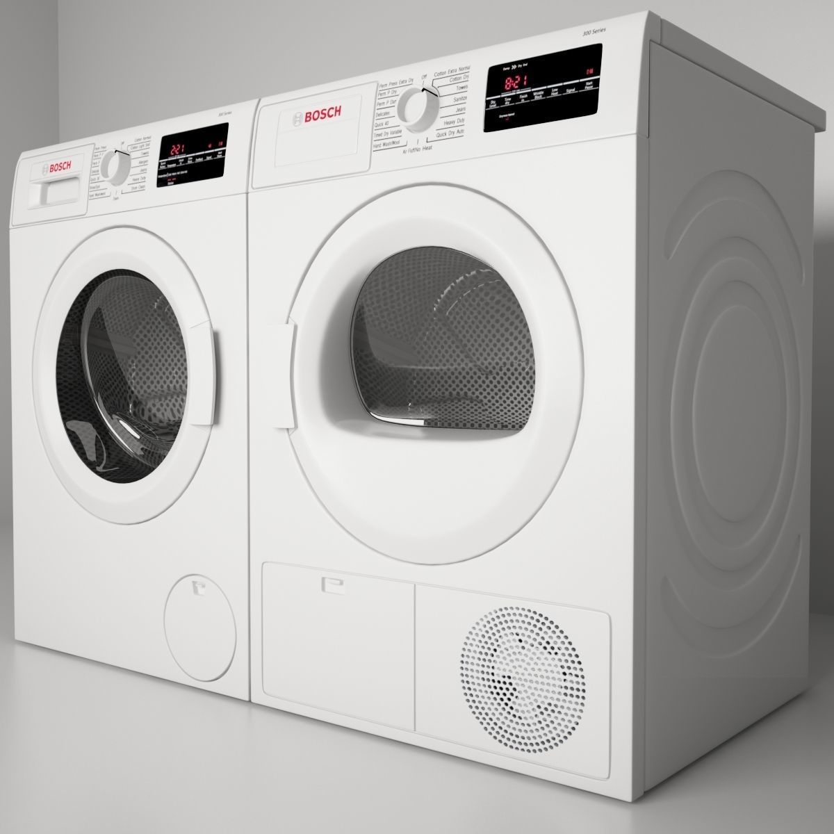 Laundry I Collection bosch washing machine - bosch washing ma... 3D model_5