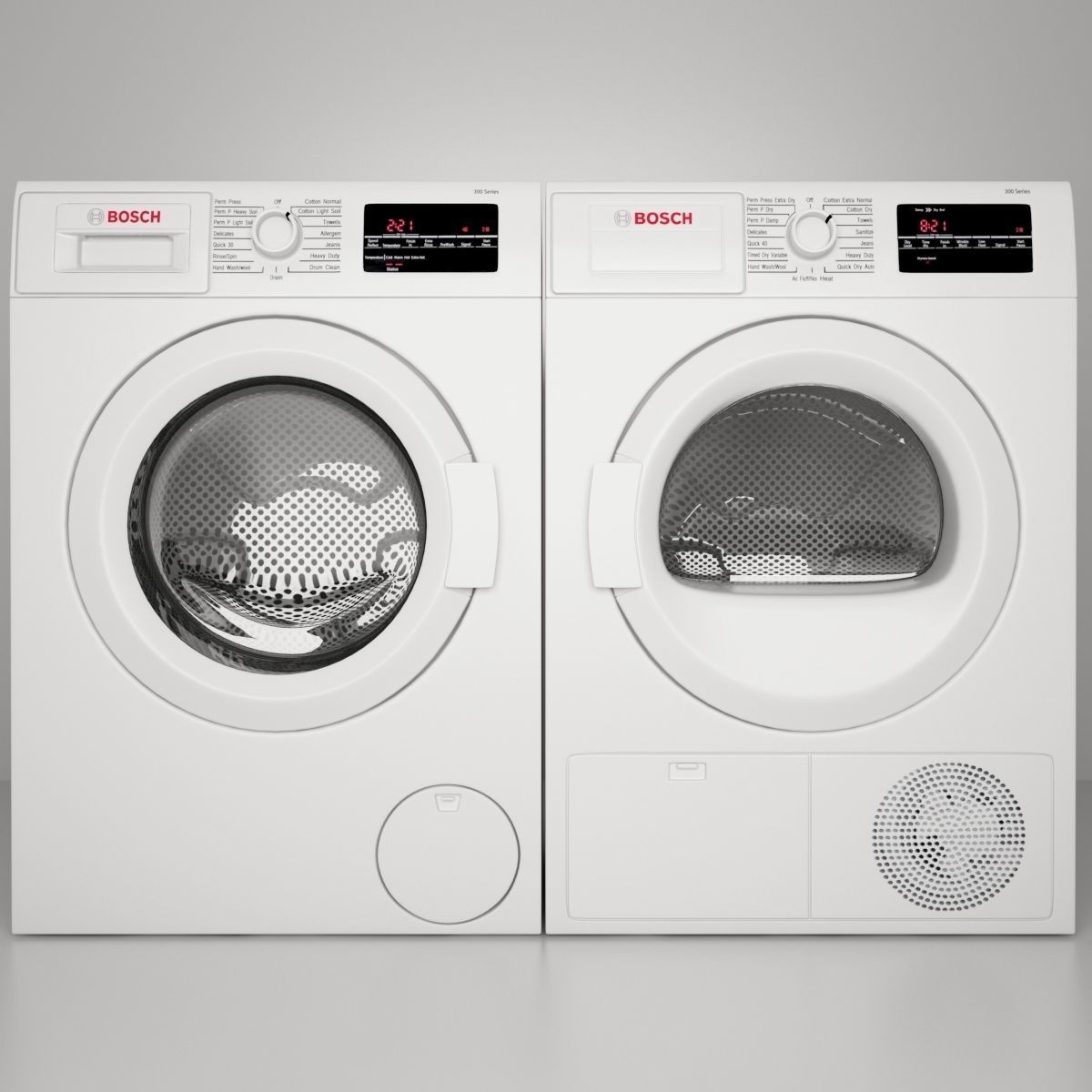 Laundry I Collection bosch washing machine - bosch washing ma... 3D model_6