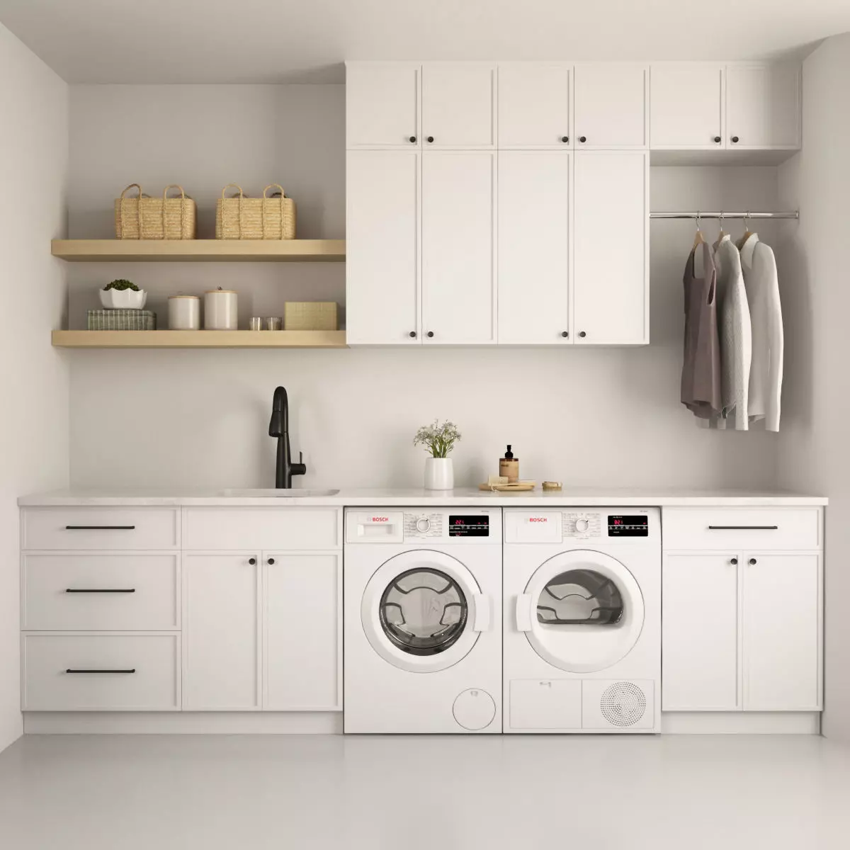 Laundry I Collection bosch washing machine - bosch washing ma... 3D model_0