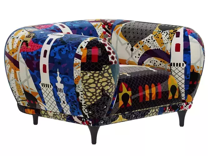 Roche Bobois MONTGOLFIERE armchair