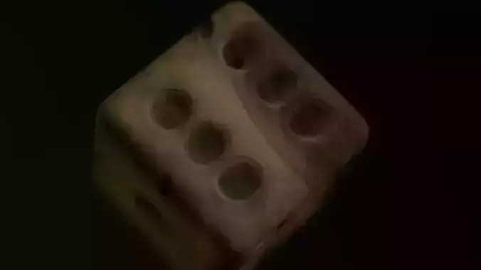 Bone dice - Dado de hueso