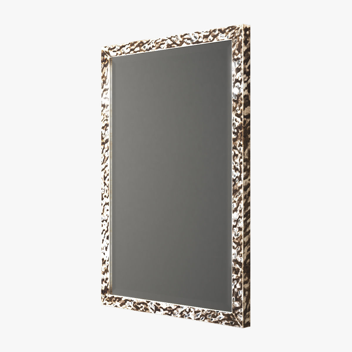 Uttermost alshon metallic silver mirror 3D model_1