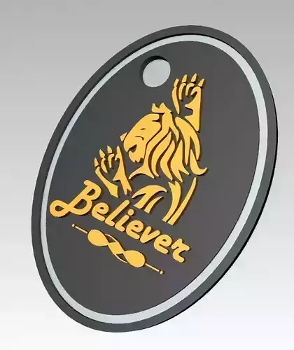 Believer keychain  