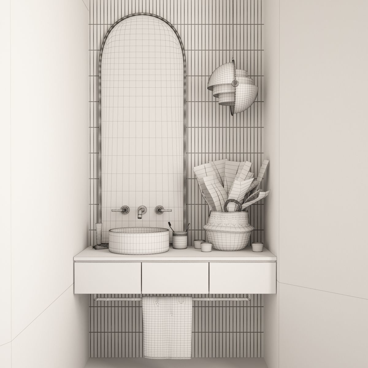 Bathroom 30 3D model_8