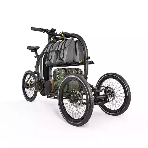 STROKE Cargo Bike V1 3D model