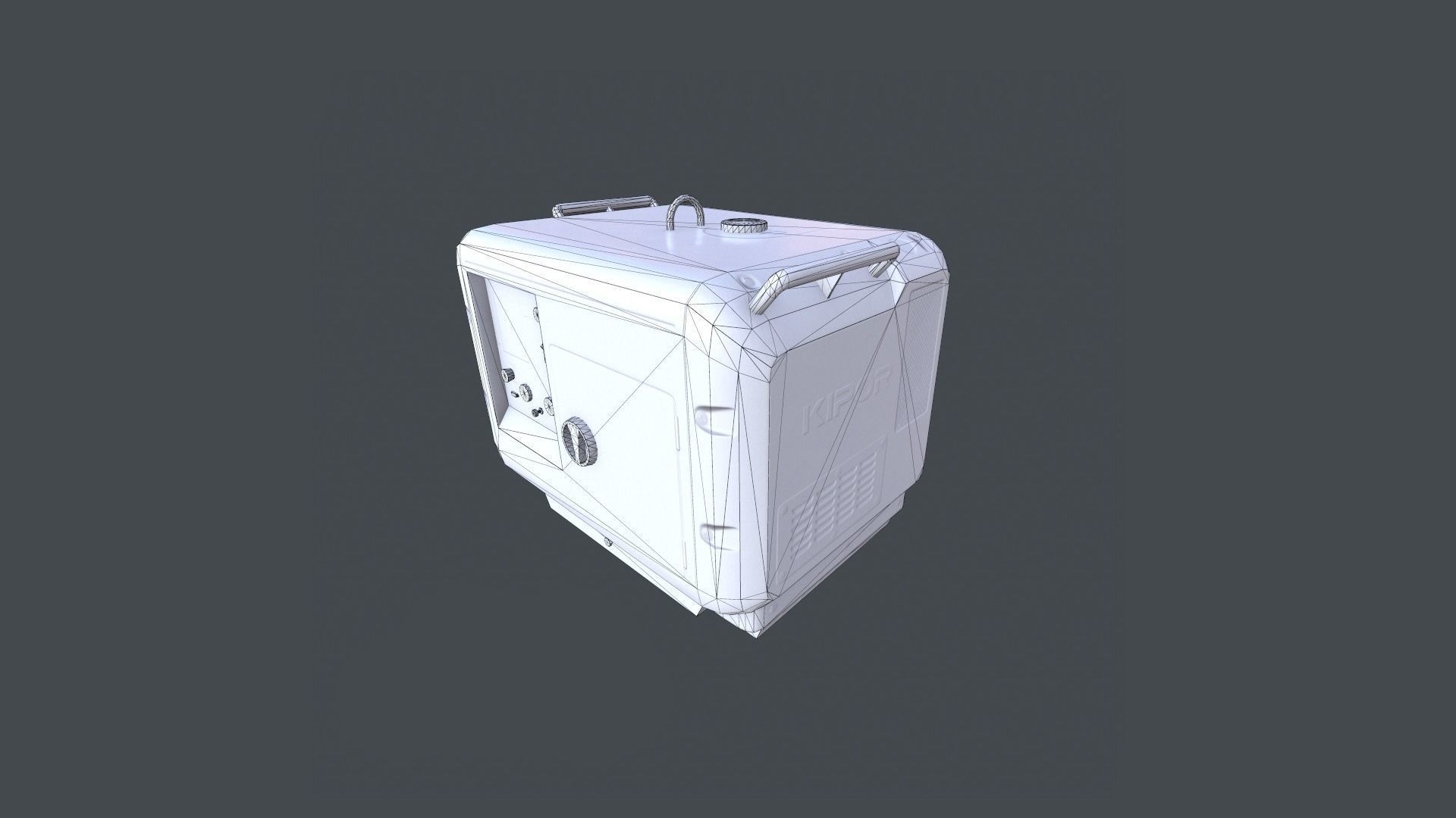 PBR generator nipor Low-poly 3D model_4