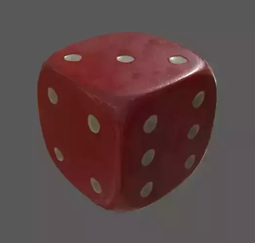 PBR Dice asset game ready