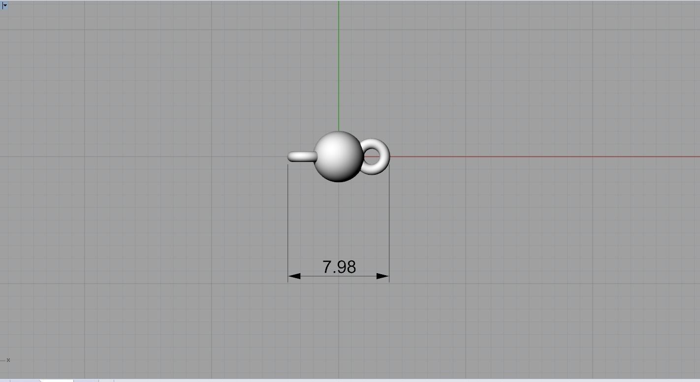 chain link 3D print model_1