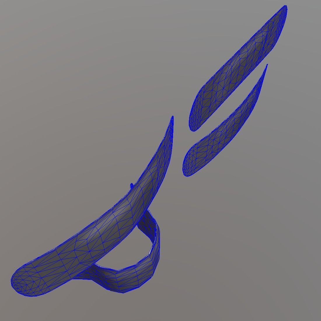 Sticking Plaster Low-poly 3D model_12