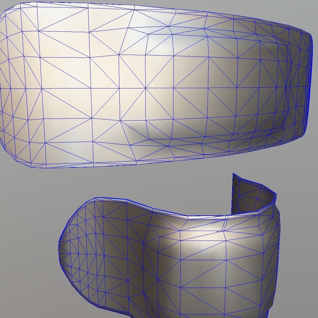 Sticking Plaster Low-poly 3D model_14
