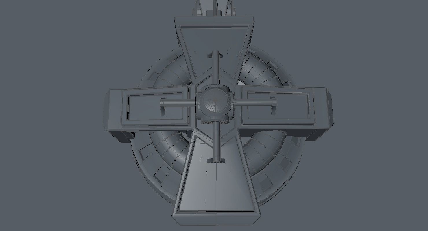 Sci-fi liquid container  3D model_13