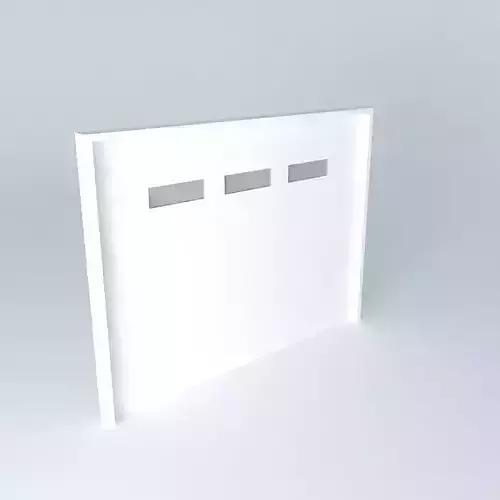 Animated garage door