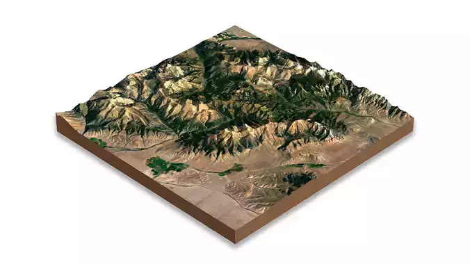 Mountains terrain