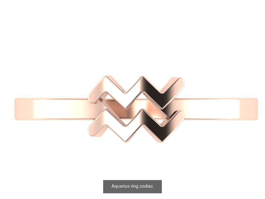 zodiac rings 3D Model Collection_13