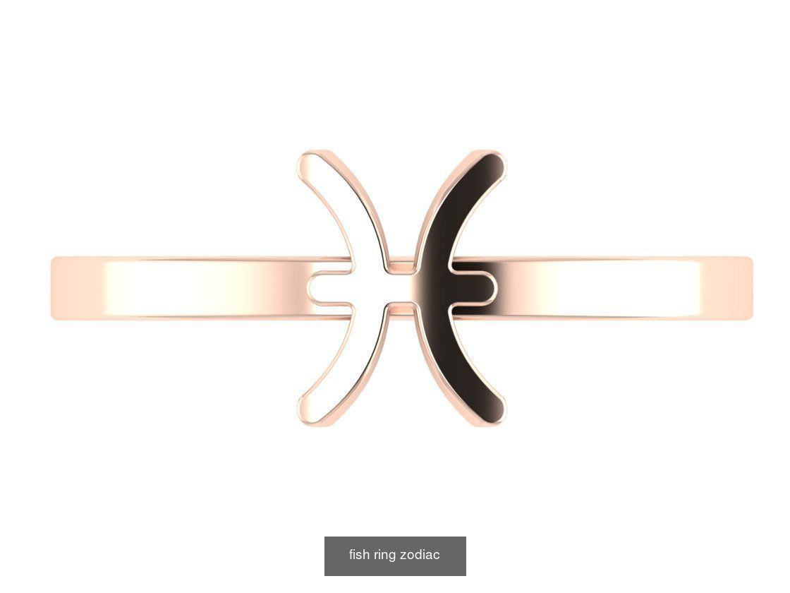 zodiac rings 3D Model Collection_9