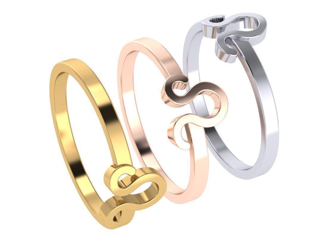 zodiac rings 3D Model Collection_21