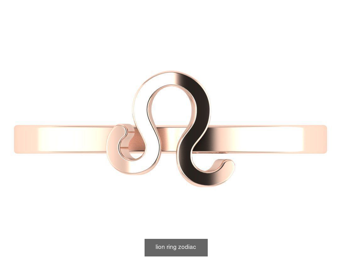 zodiac rings 3D Model Collection_7