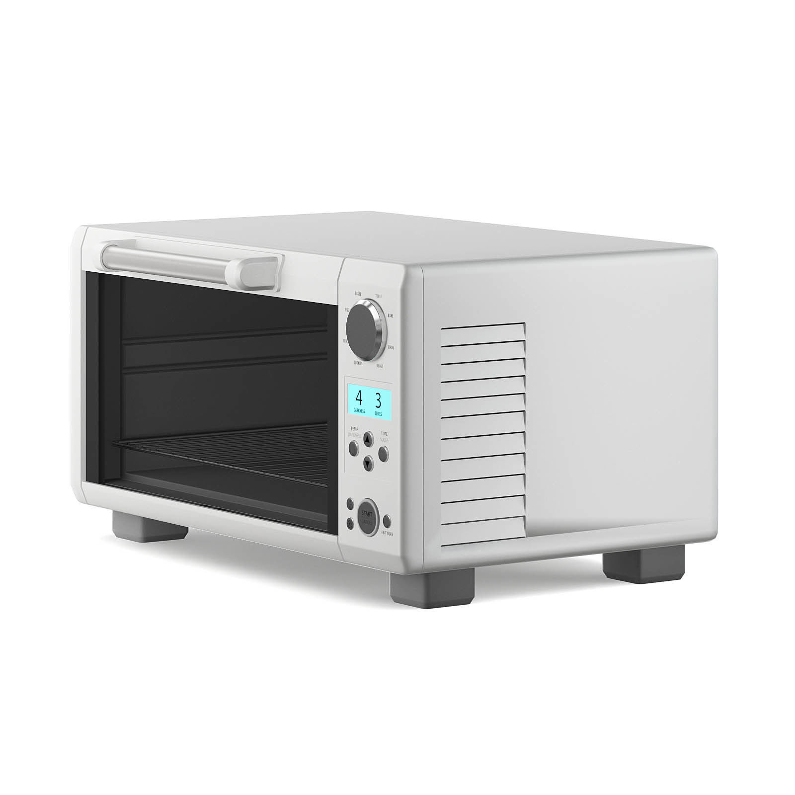 Microwave 3D Model toaster oven 3D model_3