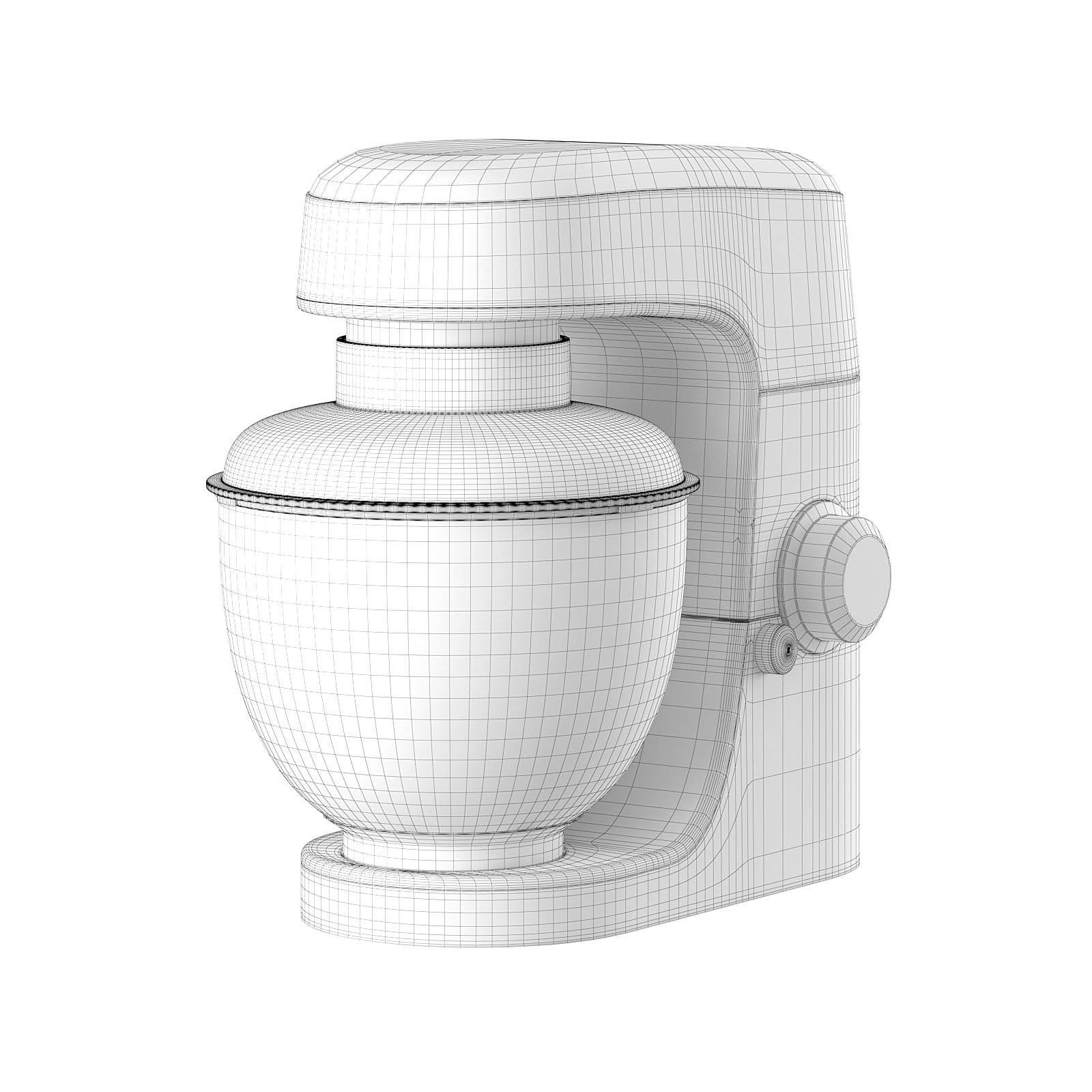 Dough Mixer 3D Model 3D model_3