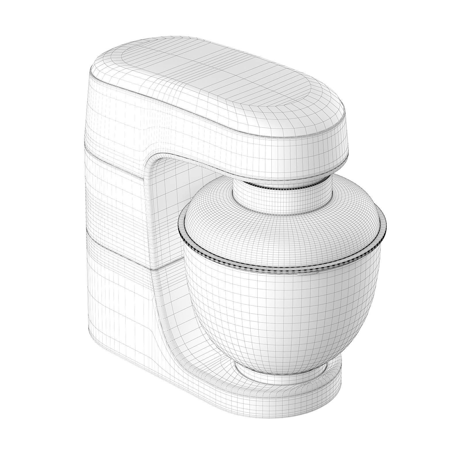 Dough Mixer 3D Model 3D model_5