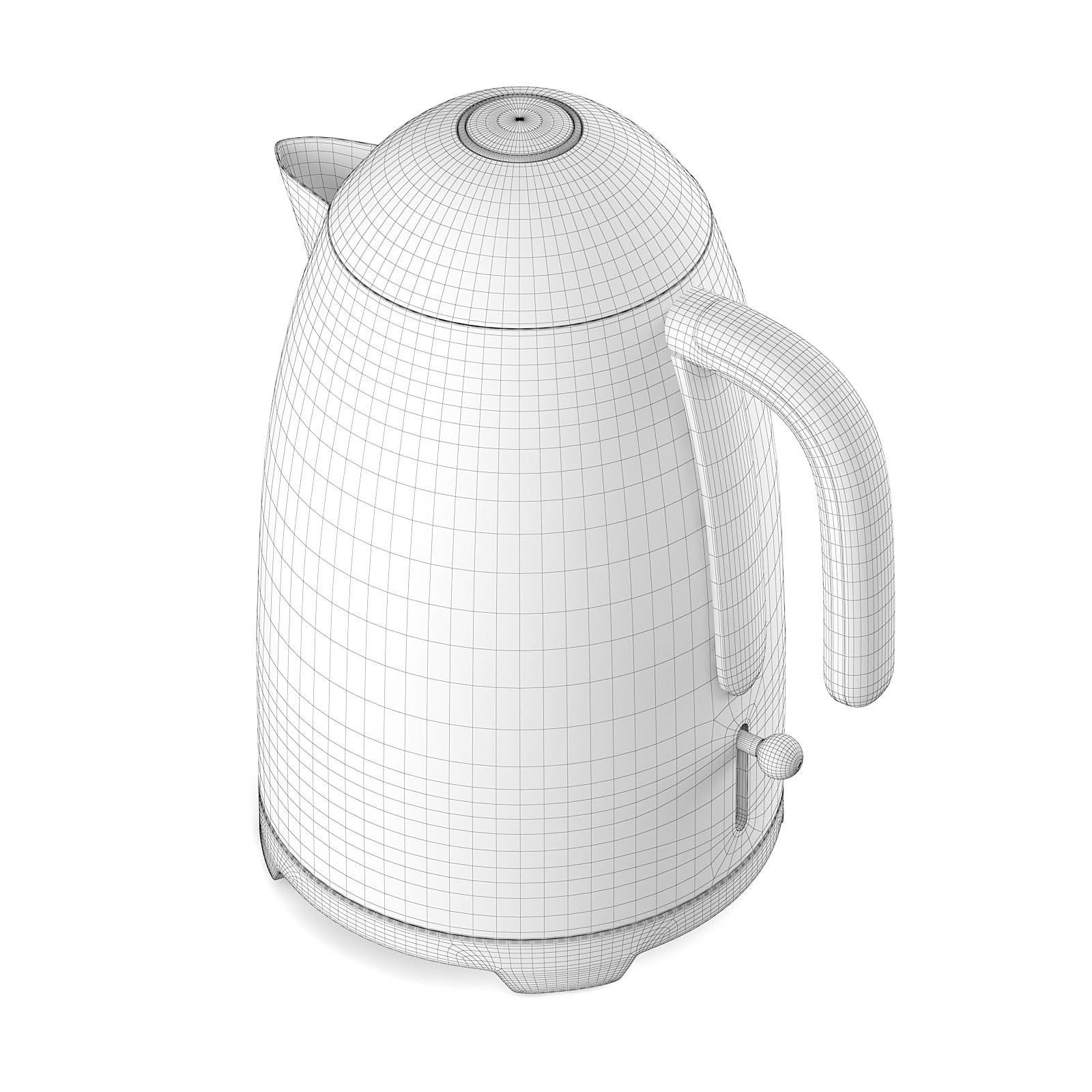 Electric Kettle 3D Model 3D model_5