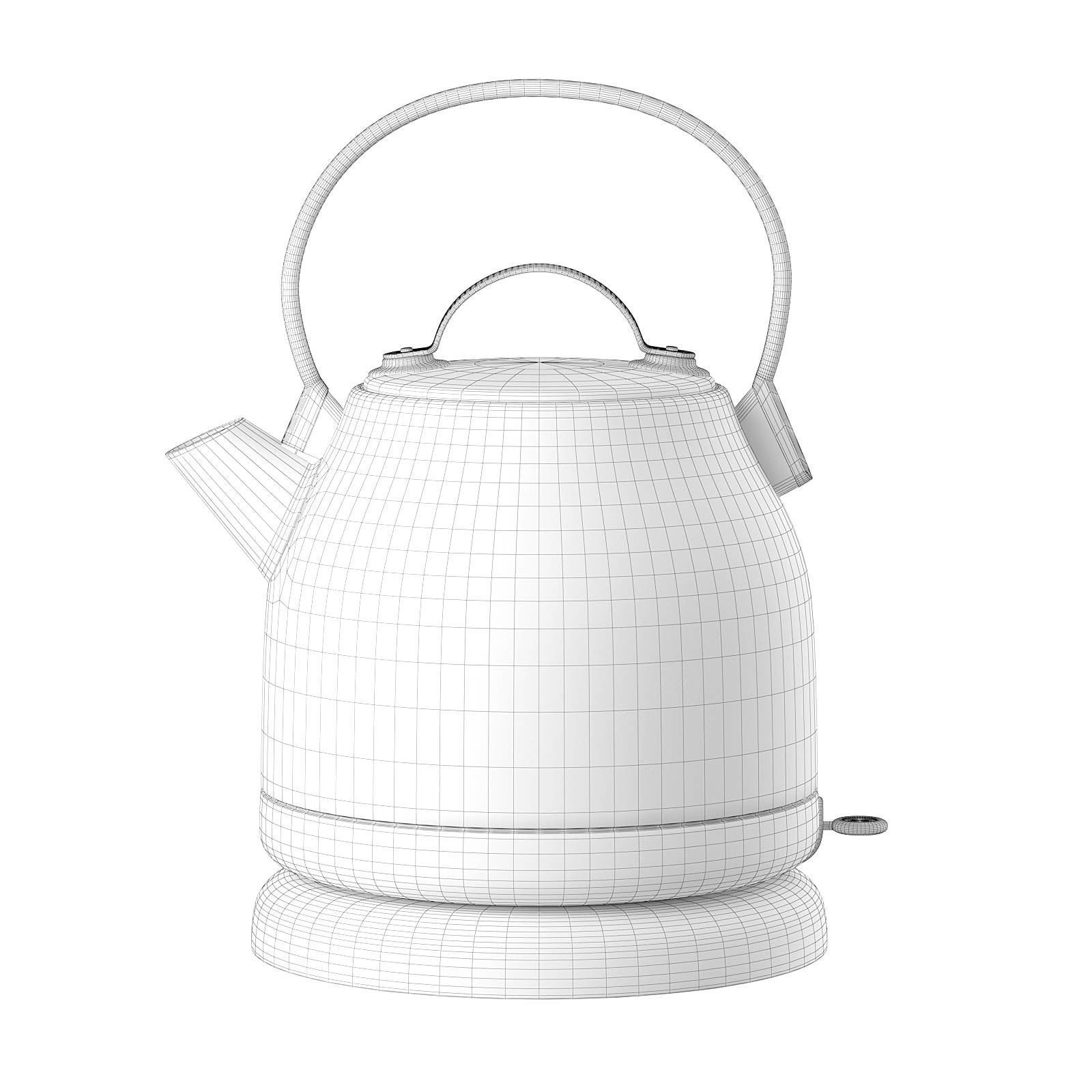Electric Kettle 3D Model 3D model_1