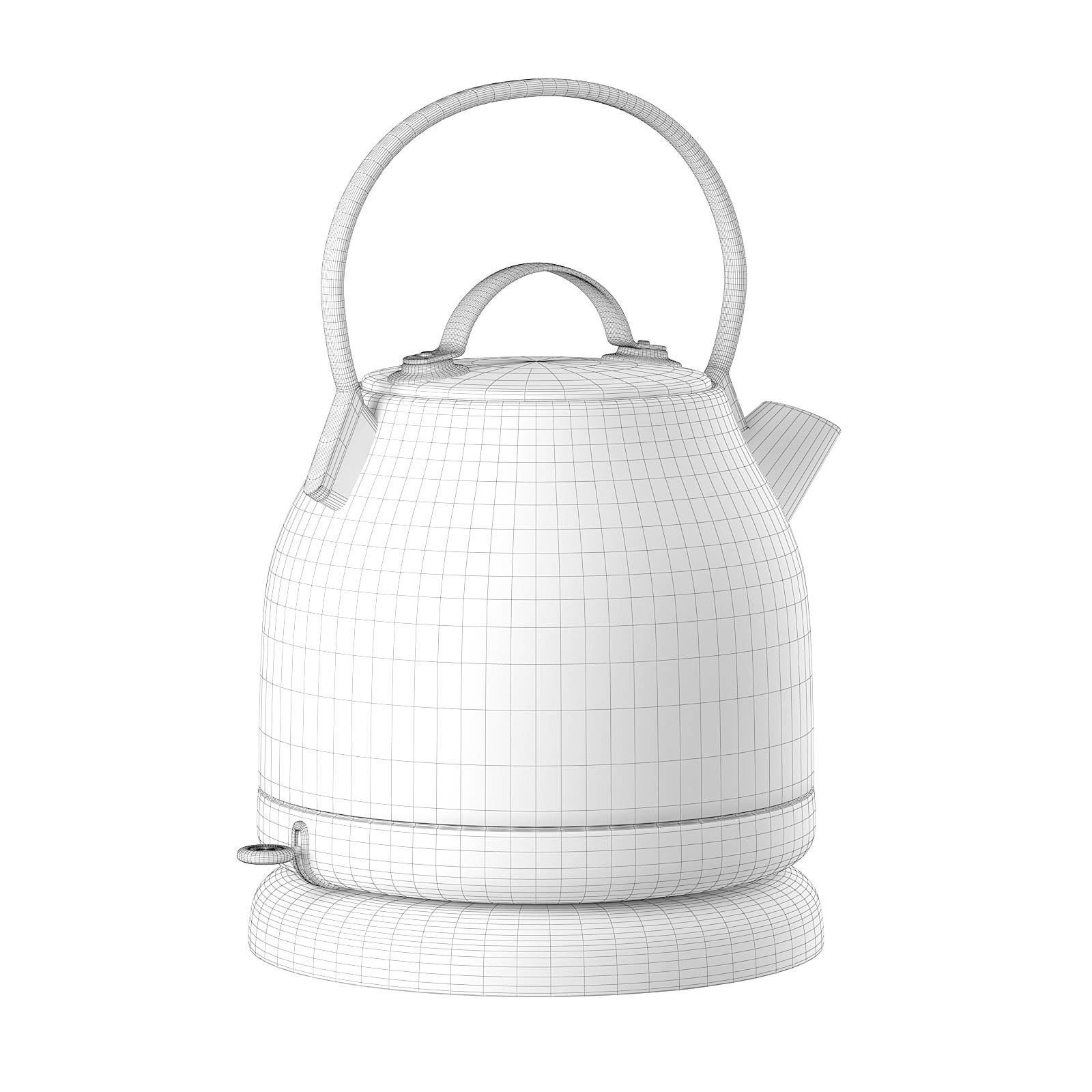 Electric Kettle 3D Model 3D model_3