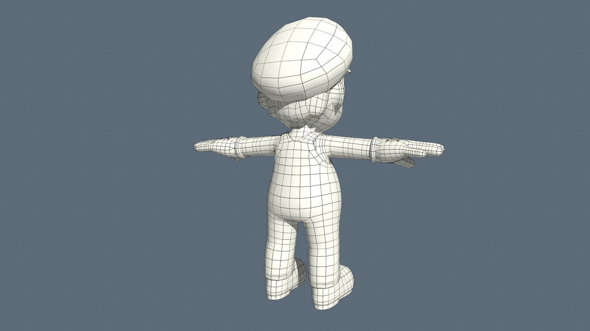 Super Mario 3D Model Low-poly 3D model_9