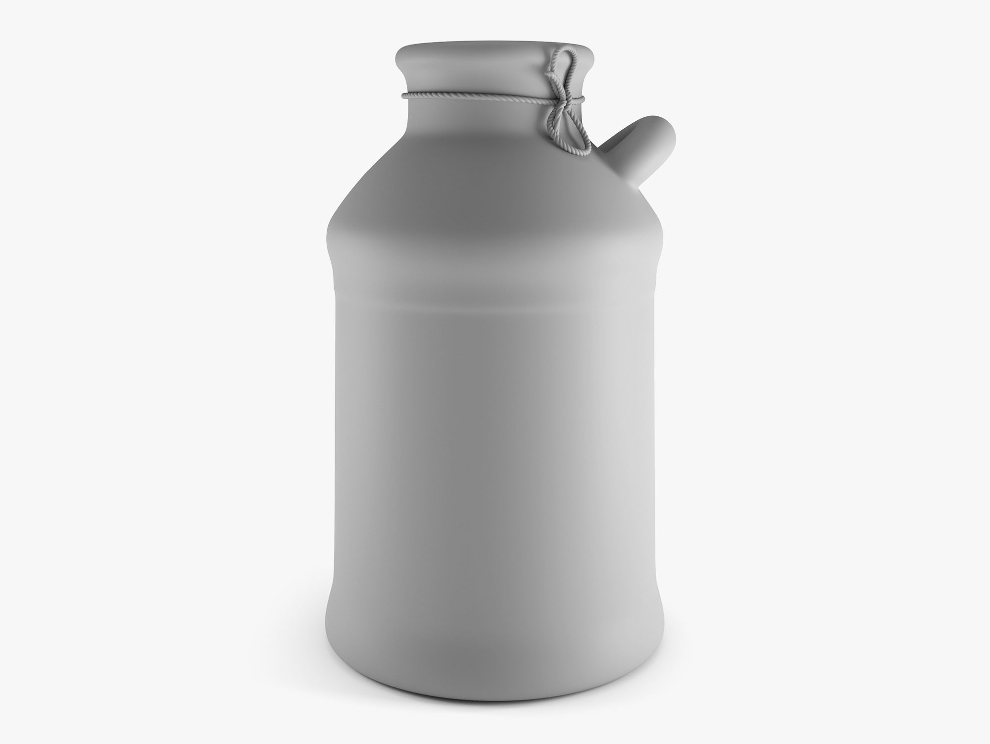Old Milk Jug 3D model_6