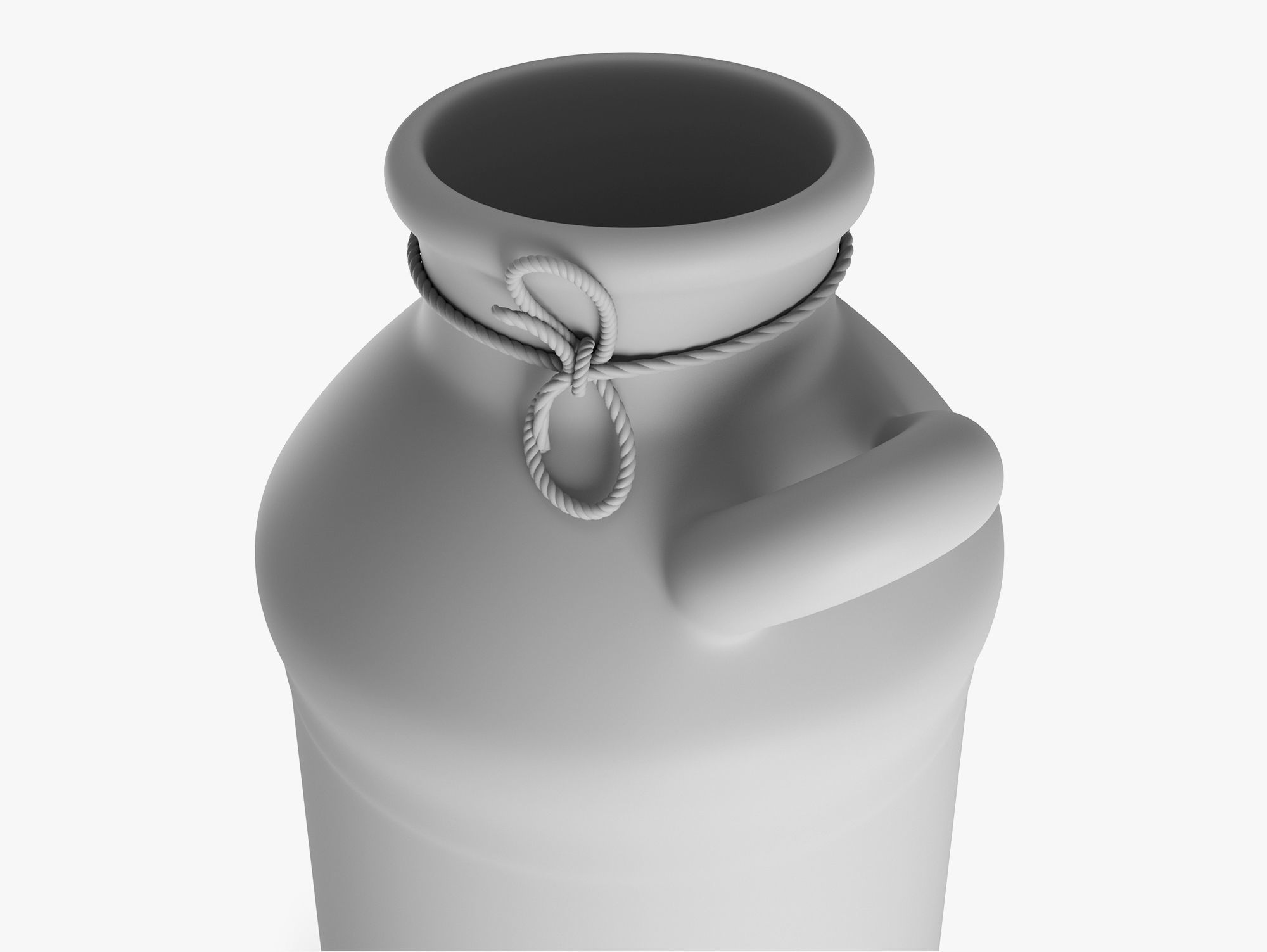 Old Milk Jug 3D model_4