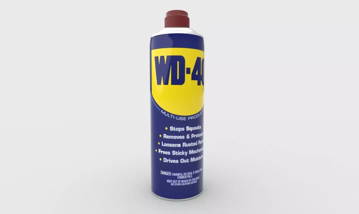 WD 40 Spray Can 3D model_0