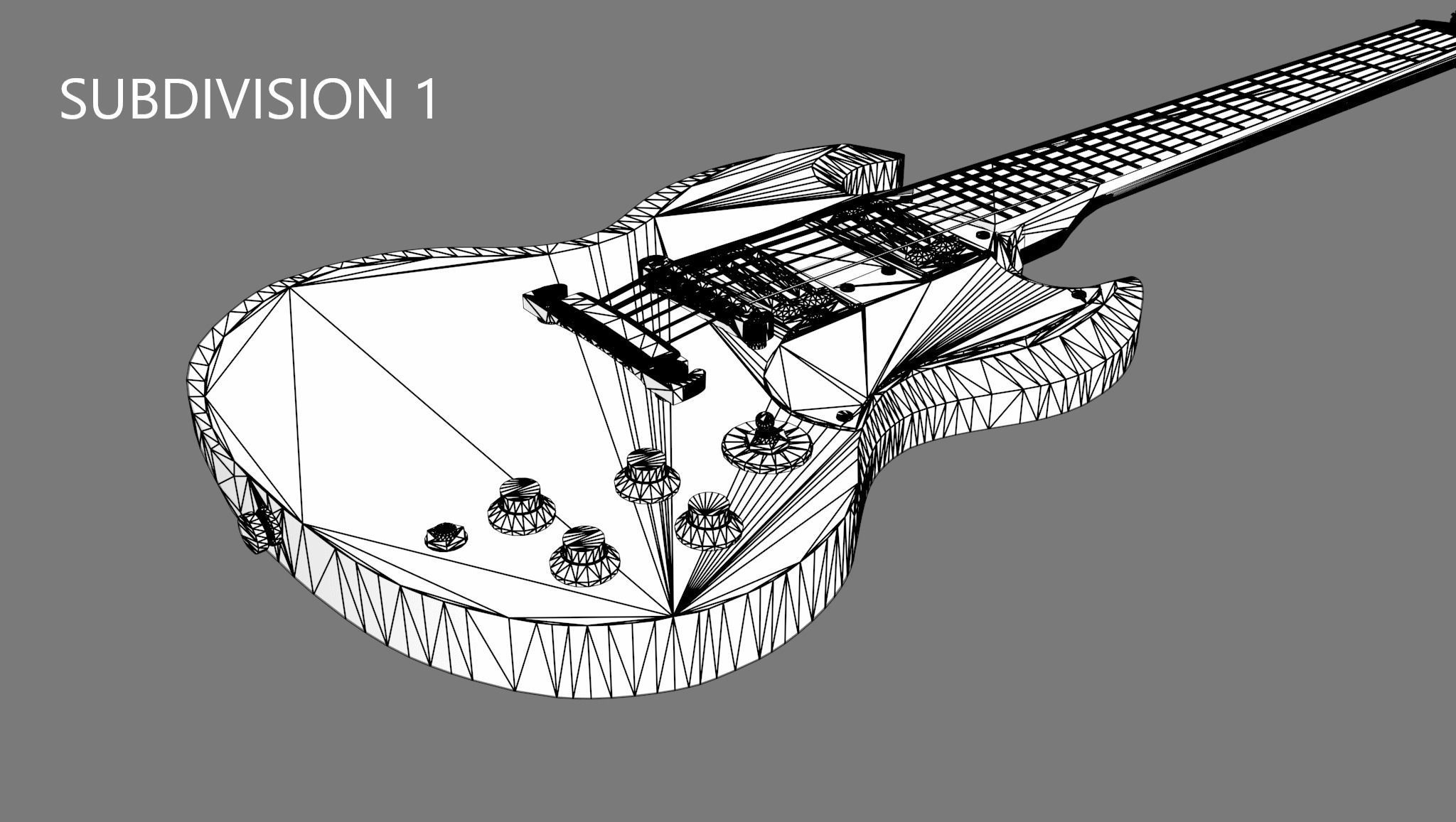 Gibson SG 3D model_23