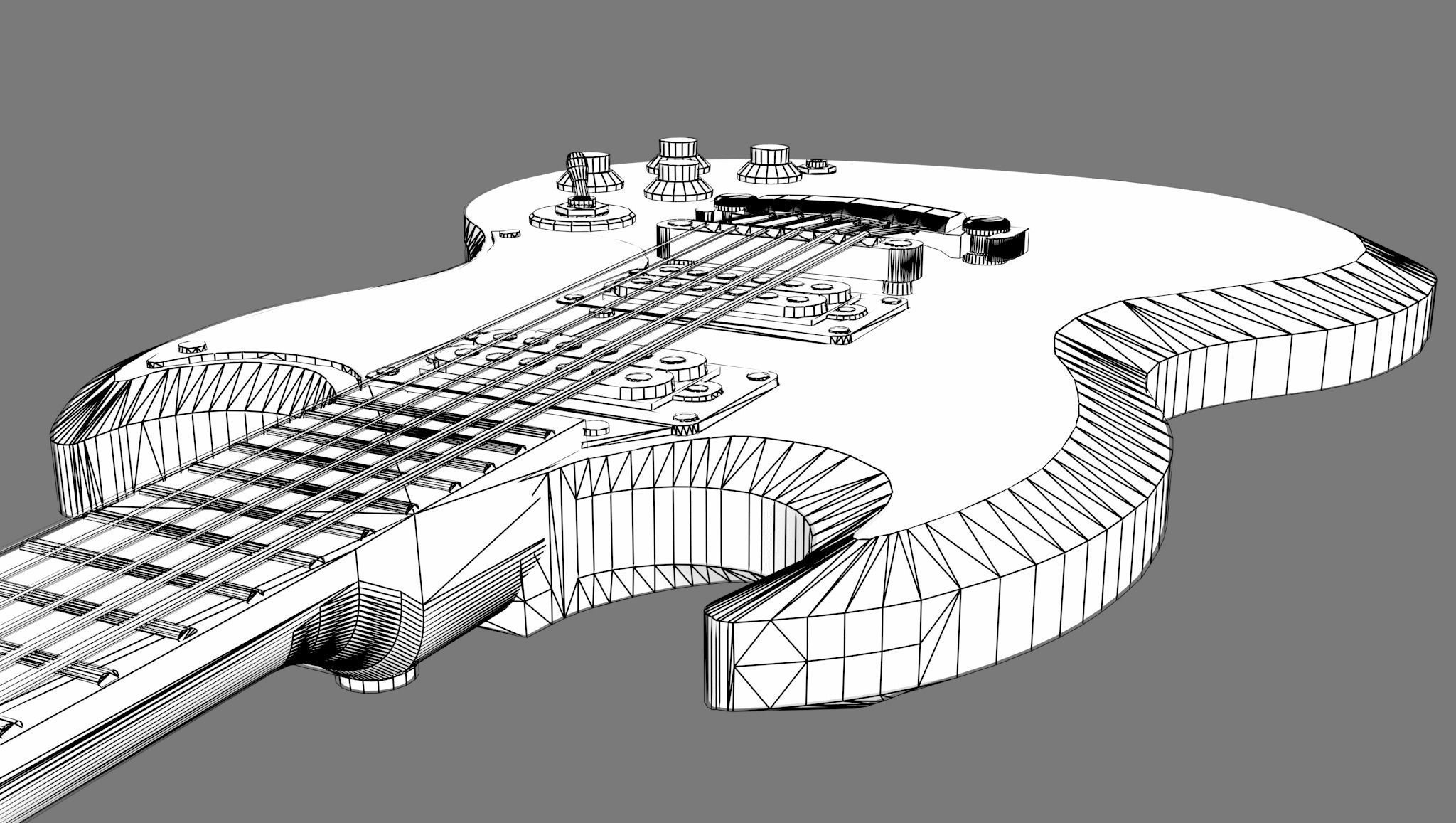 Gibson SG 3D model_15