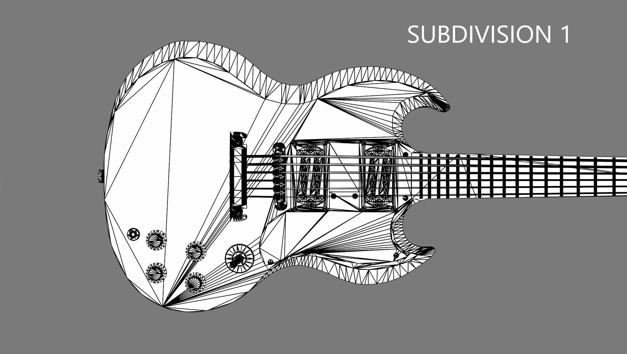 Gibson SG 3D model_26