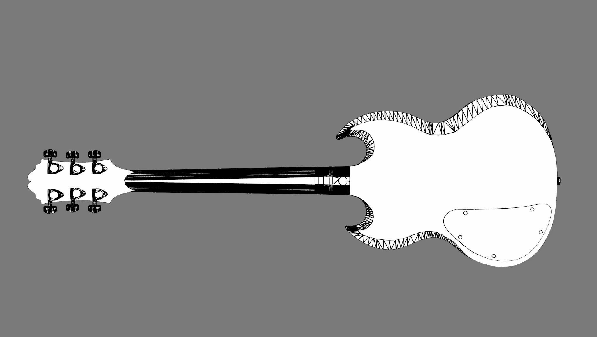 Gibson SG 3D model_19