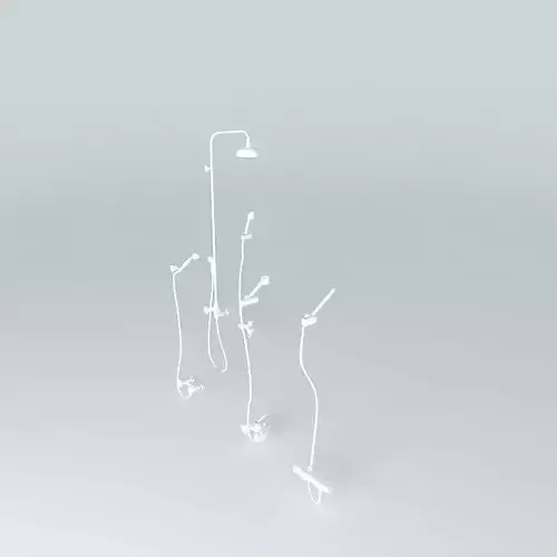 showers set of shower heads