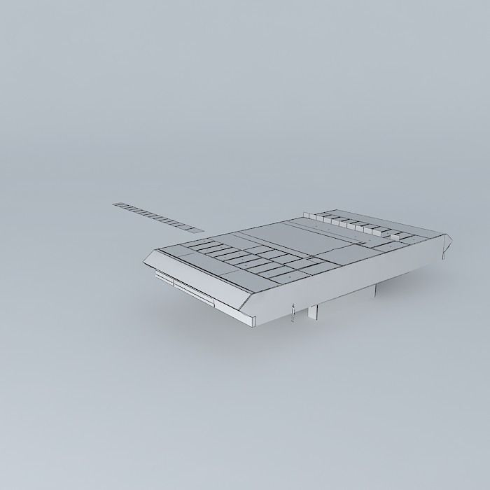 Hindenburg A deck interior  Free 3D model_3