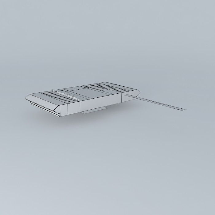 Hindenburg A deck interior  Free 3D model_4