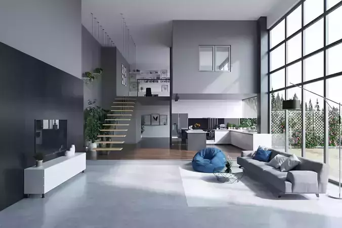 Pen house 3D model