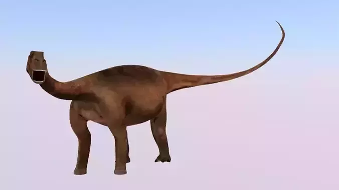 Saltasaurus dinosaur Free 3D model