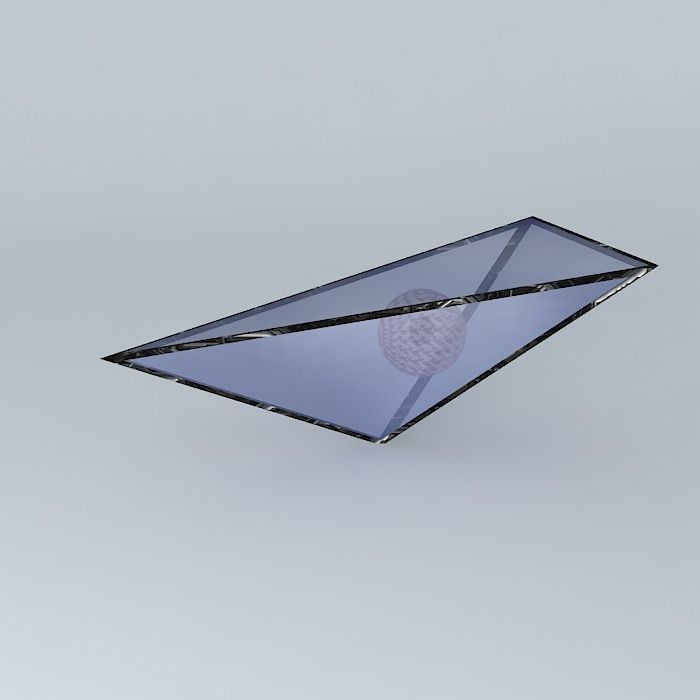 Geometry triangle Free 3D model_2