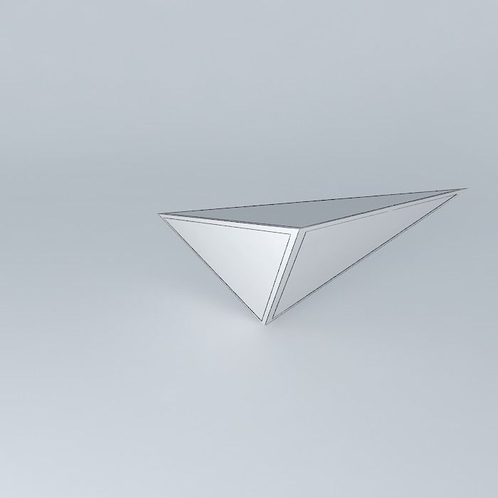 Geometry triangle Free 3D model_4