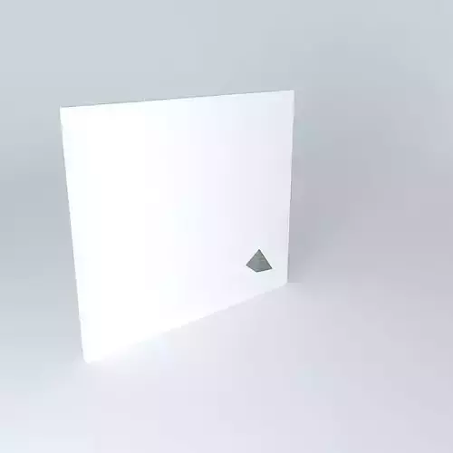 BBC 1 Alien Pyramid Ident Logo Free 3D model