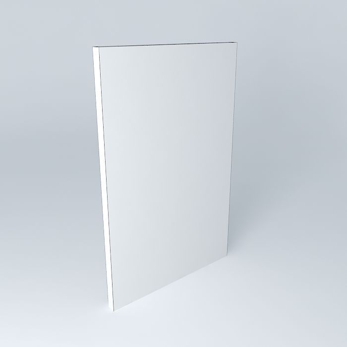 DOORS Series Cabinet Door HFD 804 520 3D model_3